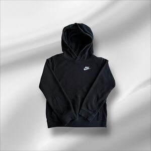 Nike Black and Grey Hoodie